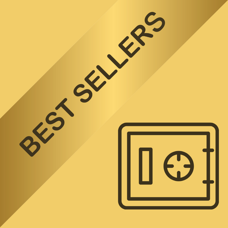 Best Sellers collection with secure safe icon