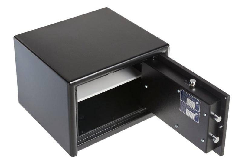 Open Burg Wachter CL420 safe showing interior