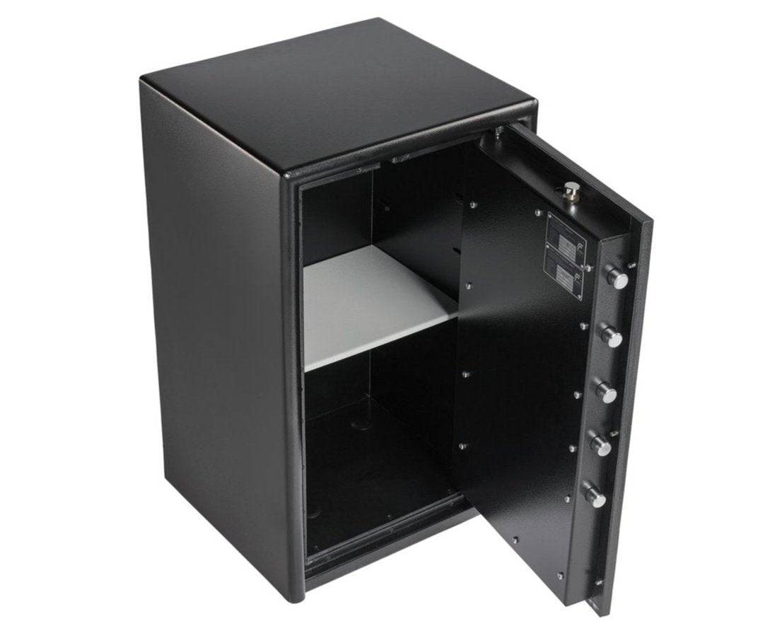 Burg Wachter CL460 safe, open with empty shelves