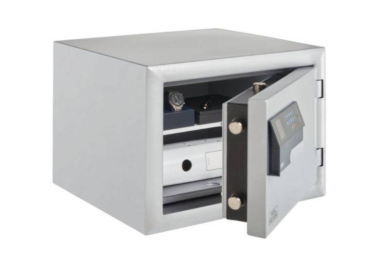 Open Burg Wachter Diplomat MTD 740 safe with electronic lock