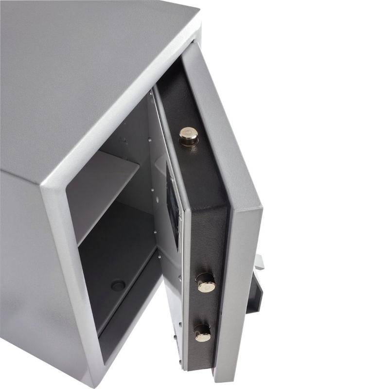 Close-up of Burg Wachter Diplomat MTD 760 safe door bolts