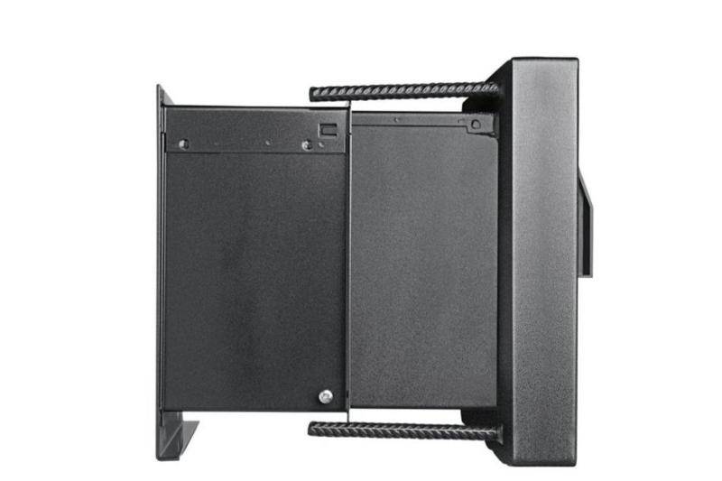 Side view of Burg Wachter WT614 Karat Wall Safe with extended depth. Heavy-duty wall safe designed for discreet and secure wall installation.