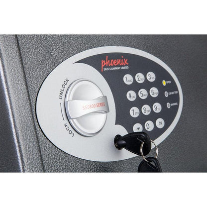 Phoenix Dione Hotel and Laptop Safe, 16 Litres, Electronic Lock