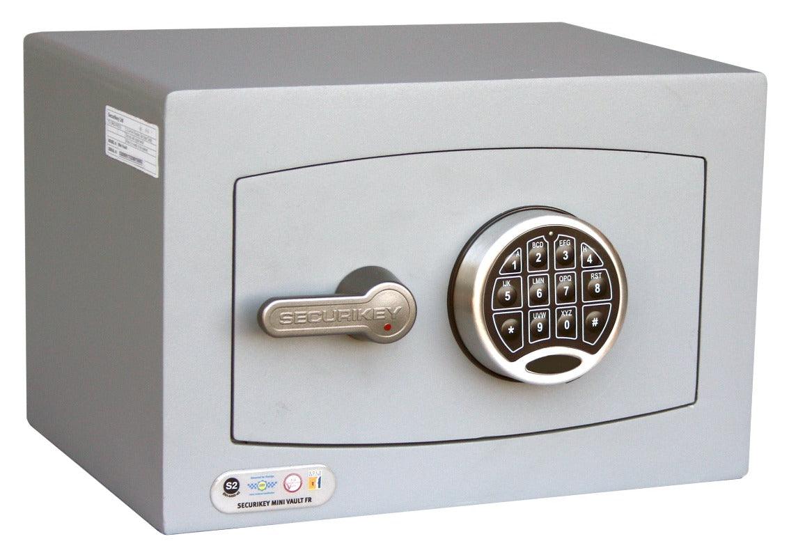Securikey Mini Vault 0 Gold FR S2 Safe, 7 Litres