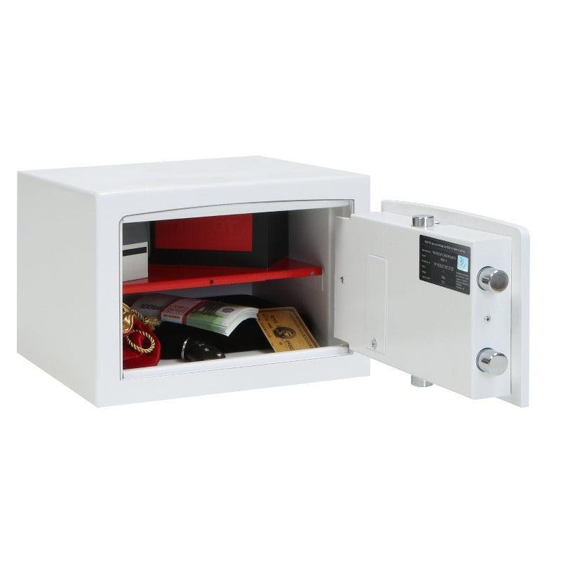 Euro Grade 0 safe with an open door, showcasing secure storage for valuables.