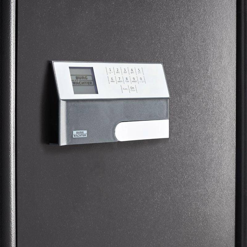 Close-up of digital keypad on Burg Wachter CL440 Safe