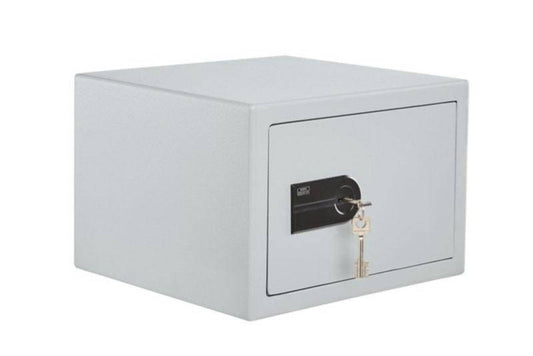 Burg Wachter C310 Cityline Safe with key lock, compact 20.6L capacity for home or office use. Ideal for securing valuables and cash up to £2k.