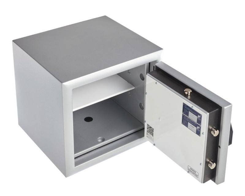Interior of open Burg Wachter Diplomat MTD 750 safe