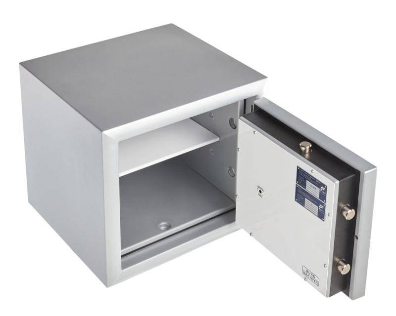 Interior view of open Burg Wachter Diplomat MTD 750 safe