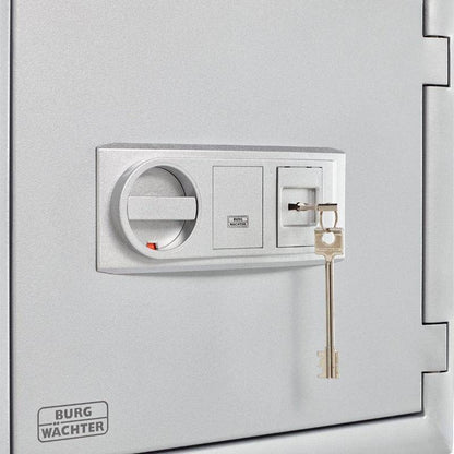 Close-up of Burg Wachter Diplomat MTD 750 safe lock