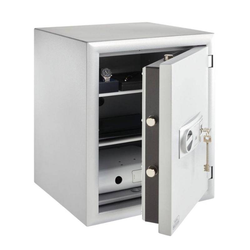Open Burg Wachter Diplomat MTD 760 safe with contents