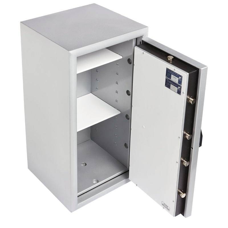 Burg Wachter Diplomat MTD 780 safe open showing adjustable shelves