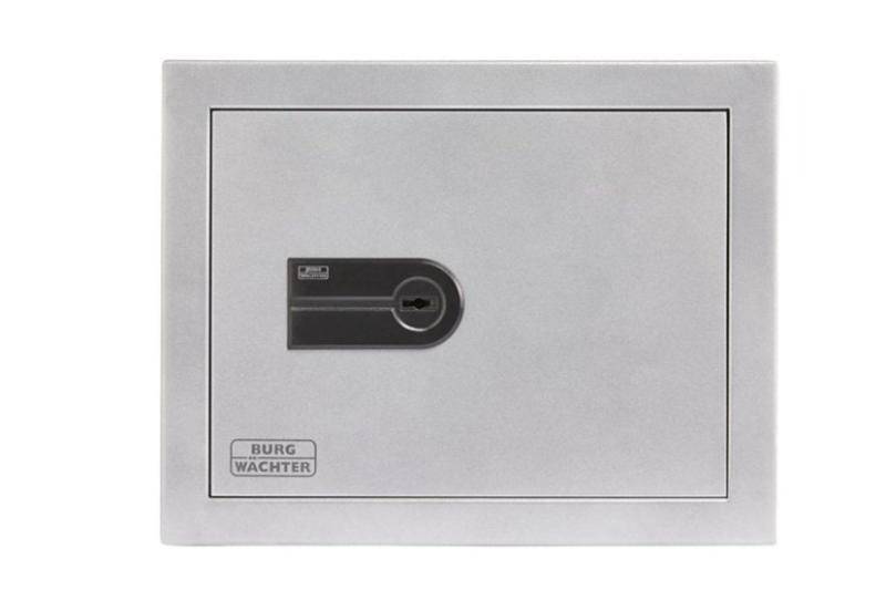 Front view of Burg Wachter MT640 safe with key lock