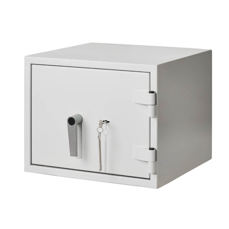 De Raat DRS Combi-Fire 2 safe with key lock, 34Ltr capacity, £4K rated, ideal for home and office fire protection and secure storage.