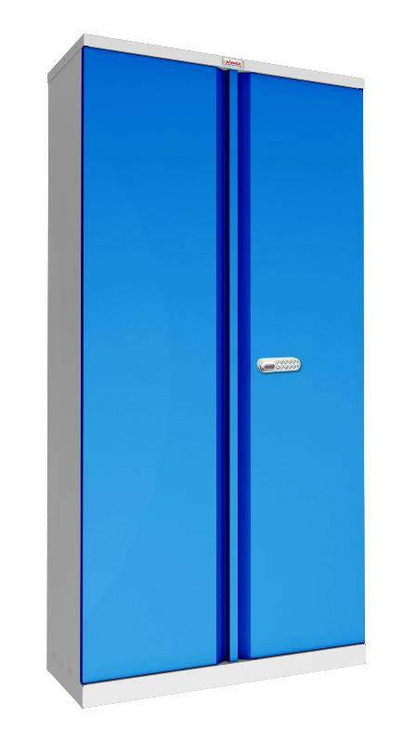 Phoenix SC1910GB blue cupboard with electronic lock