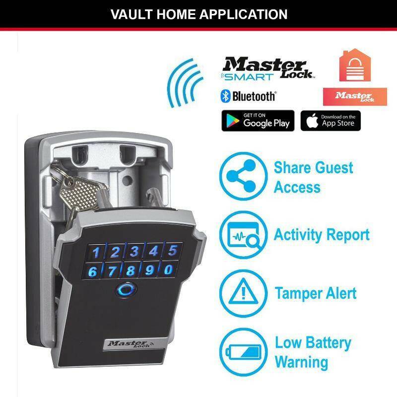 Master Lock 5441EUREC features: Bluetooth, app access, alerts