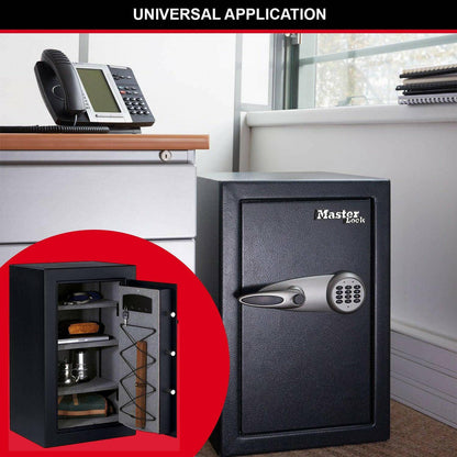 Master Lock T0-331 Security Safe in office setting