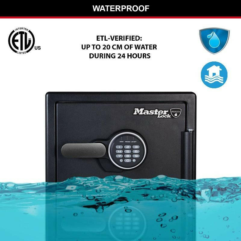 Master Lock Water Resistant and Fire Safe, 33.6 Litres Safe Place Solutions