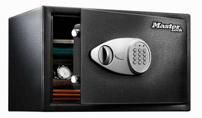 Master Lock X125 Security Safe with electronic lock open