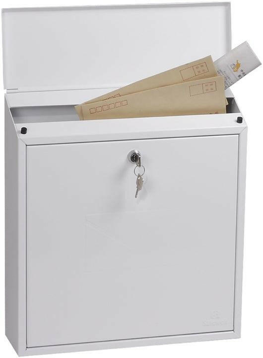 Phoenix Casa MB0111 Top-Loading Letter Box - Black, Green or White Safe Place Solutions.