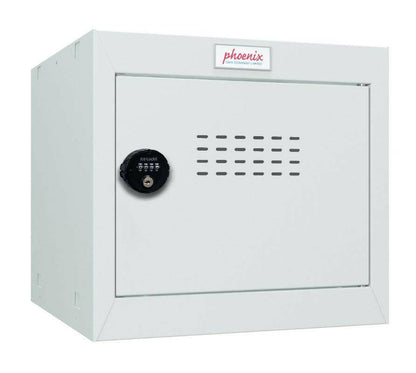 Phoenix CL0344GG Cube Locker with combination lock, light grey