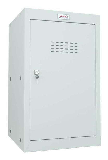 Phoenix CL0644GG Size 3 Cube Locker, closed, light grey