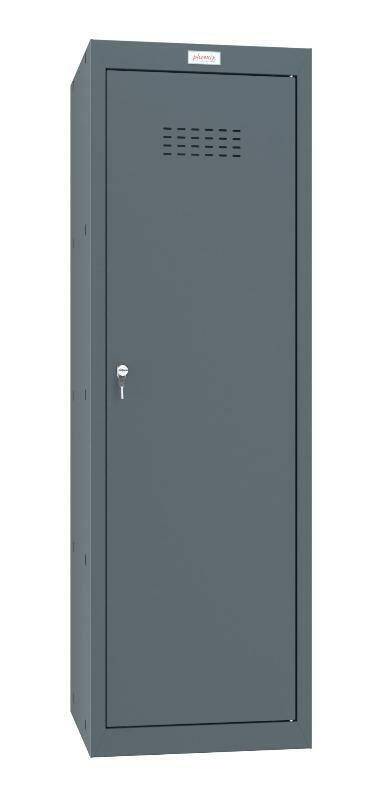 Phoenix CL1244AA Cube Locker, Anthracite Grey, closed