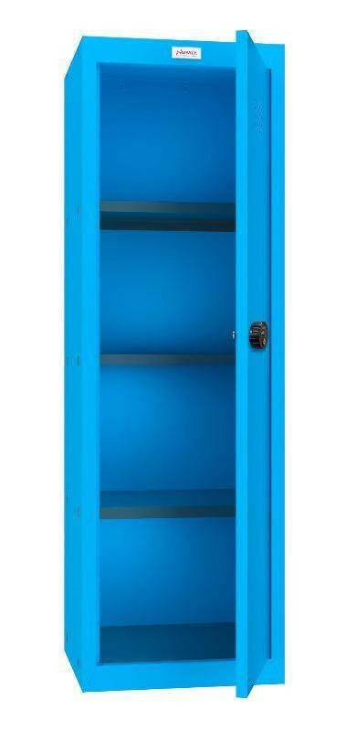 Open Phoenix CL1244BB Size 4 Cube Locker, Blue, combination lock