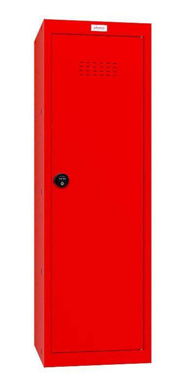 Phoenix CL1244RR red cube locker with combination lock