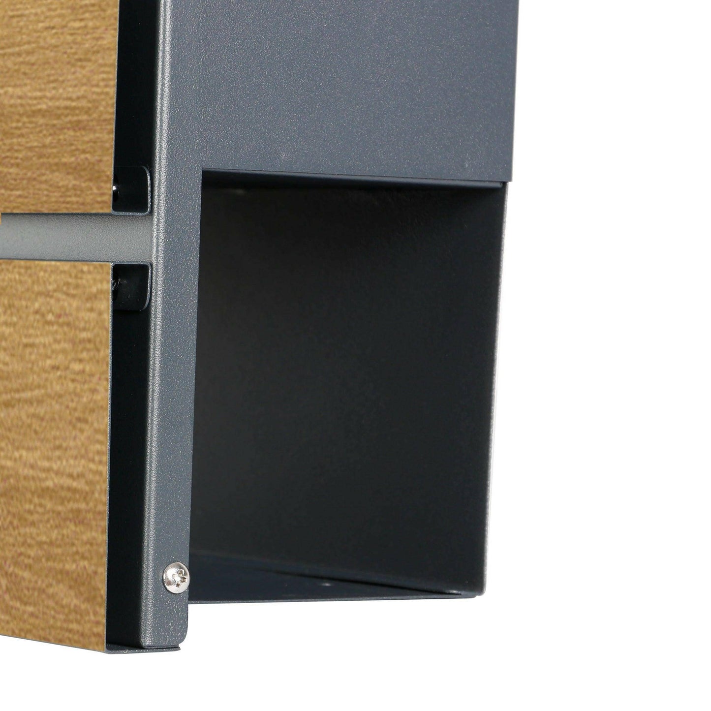 Side view of Phoenix Estilo MB0126KW letter box