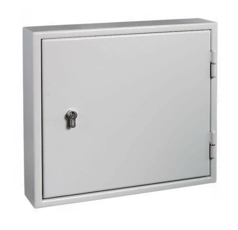 Phoenix KC0071 key cabinet with key lock, closed view