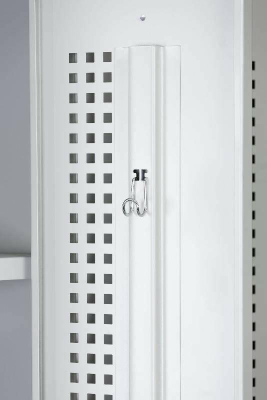 Interior hook detail of Phoenix CD1130 locker