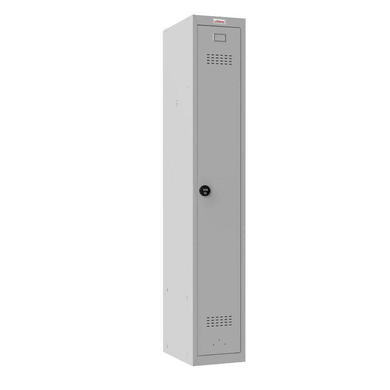 Phoenix CD1130 locker with grey door, single unit