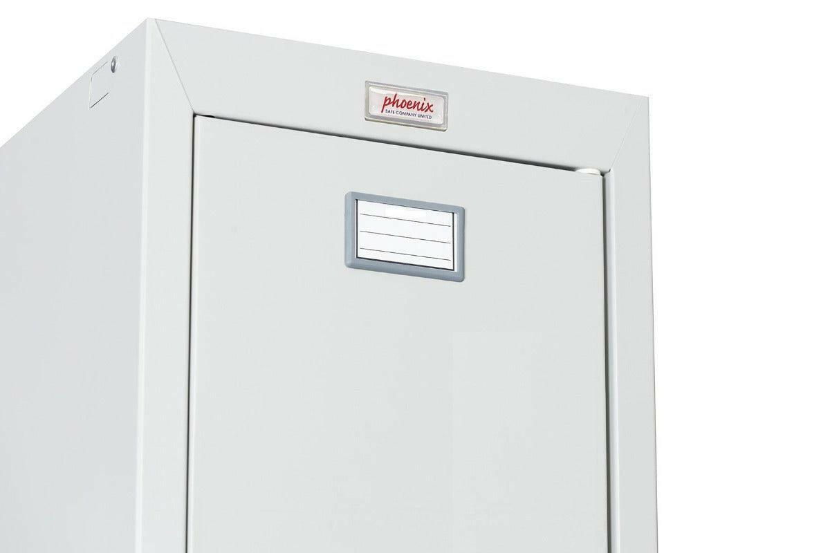 picture of the Phoenix PL1130GR Personal Lockers, 1 Column, 1 Door in Red