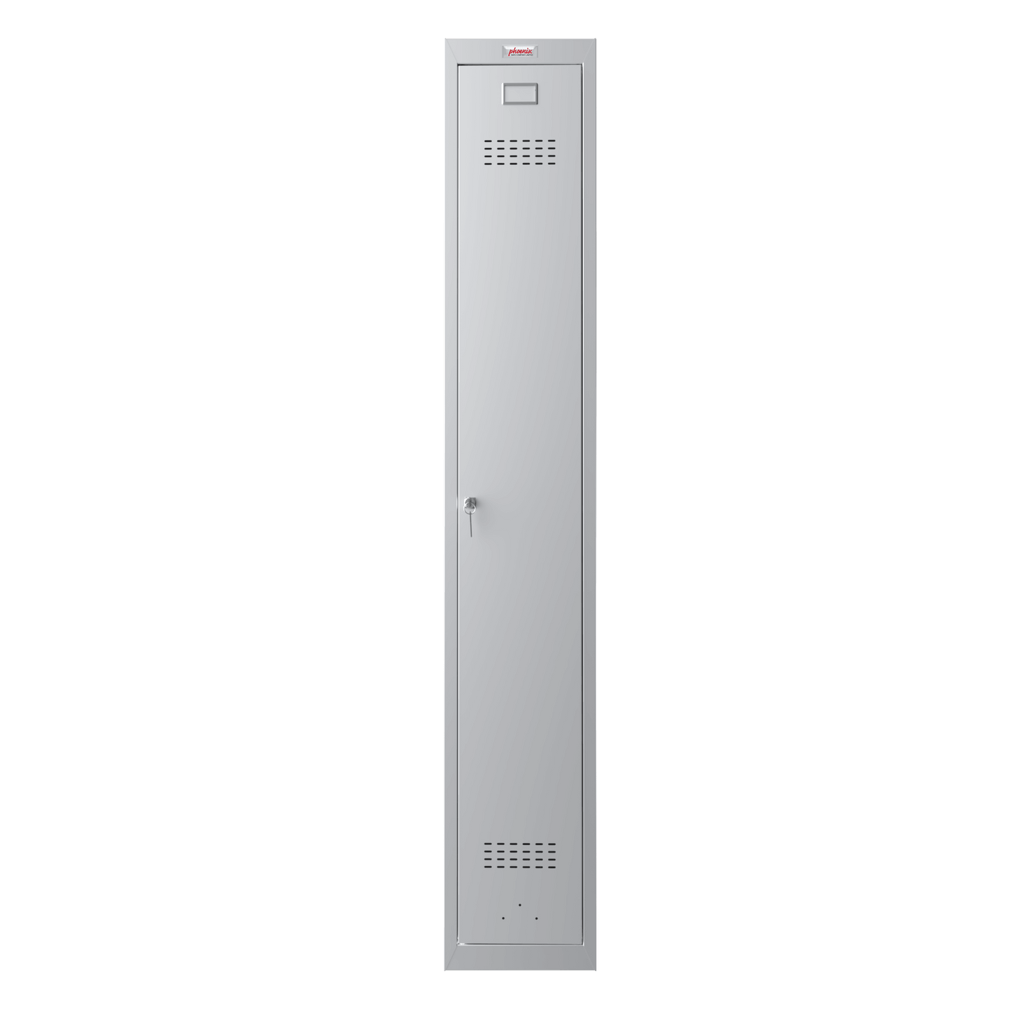 picture of the Phoenix PL1133GG 1 Column 1 Door Personal Locker (300mm Deep), Grey Door