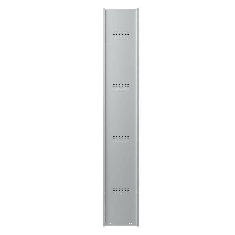 Back view of Phoenix PL1230GR locker, grey panel