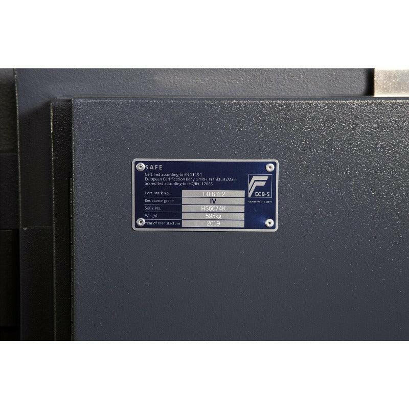 Phoenix Planet HS6074 High Security Safe, 190 Litres Safe Place Solutions.