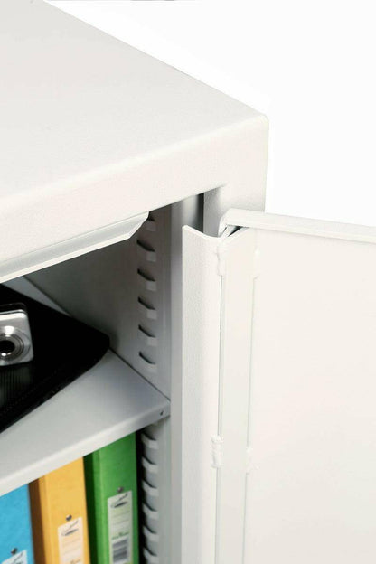 Interior hinge detail of Phoenix SecurStore SS1161 safe