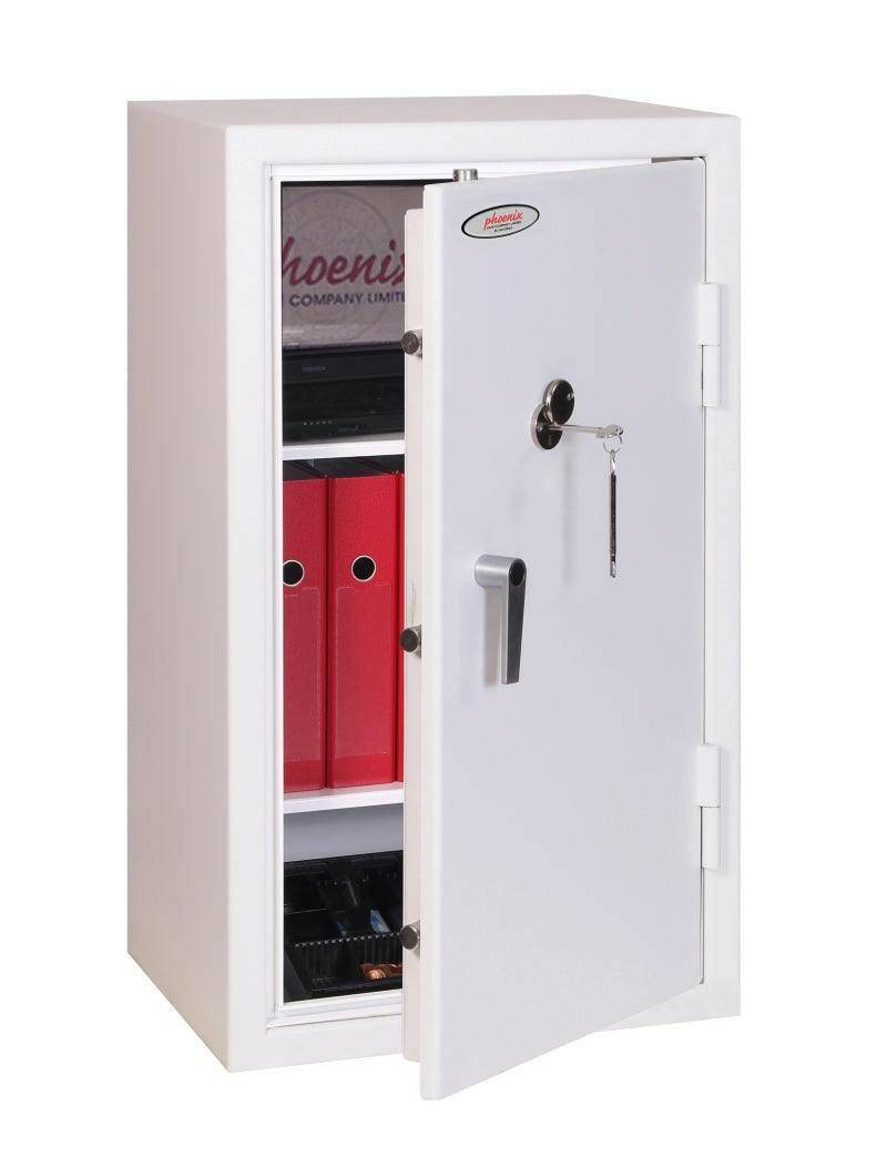 Phoenix SecurStore SS1162 safe with key lock, open