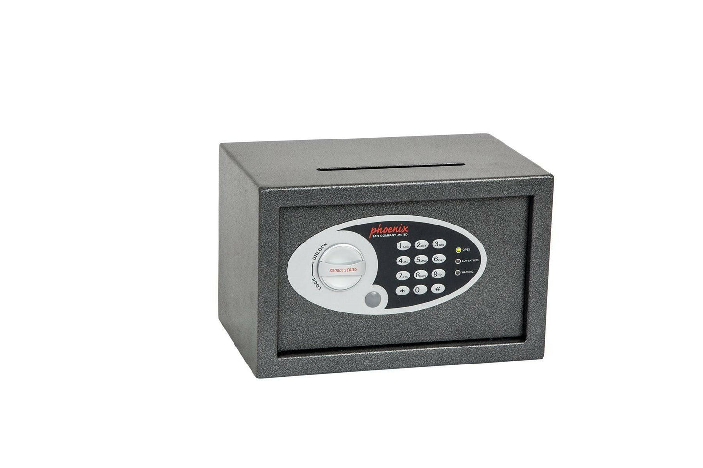 Phoenix Vela SS0801 Deposit Home and Office Safe, 10 Litres Safe Place Solutions.