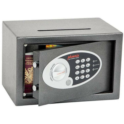 Phoenix Vela SS0801 Deposit Home and Office Safe, 10 Litres Safe Place Solutions.