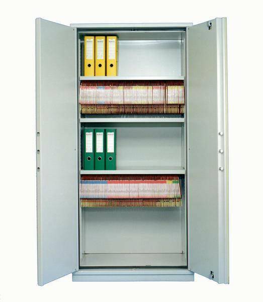 Securikey Fire Stor 1020 S1 Fire Cabinet, 591L open with files