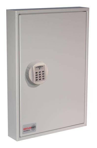 Securikey Key Vault with electronic lock, 100 key capacity