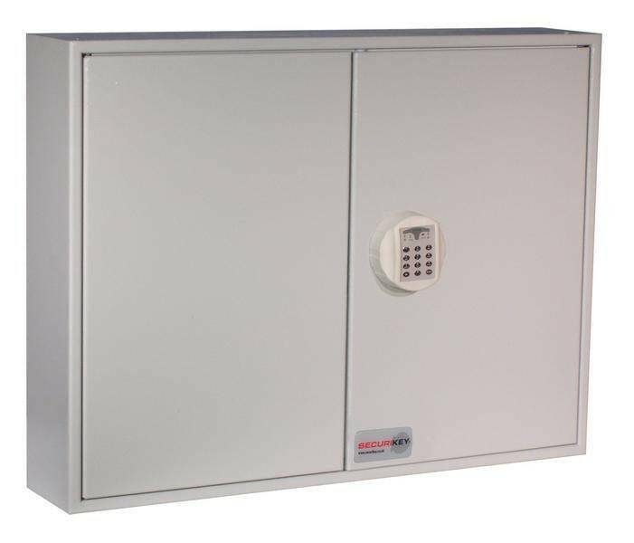 Securikey Key Vault with keypad lock, 400 key capacity