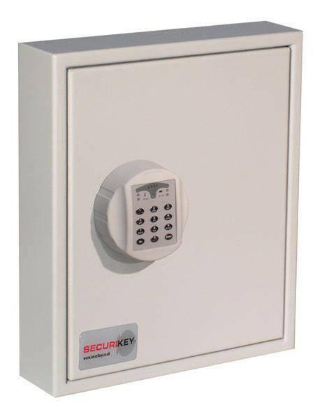 Securikey Key Vault with electronic keypad lock, 48 keys