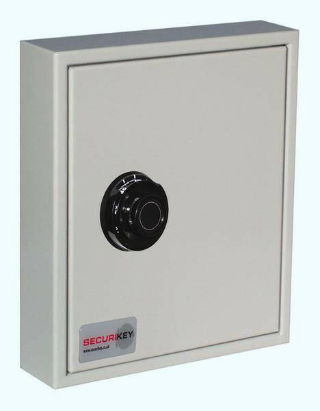 Securikey Key Vault with dial lock, 48 key capacity