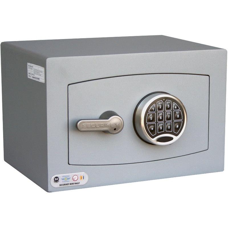 picture of the Securikey Mini Vault 0 Silver S2 Safe, 18 Litres