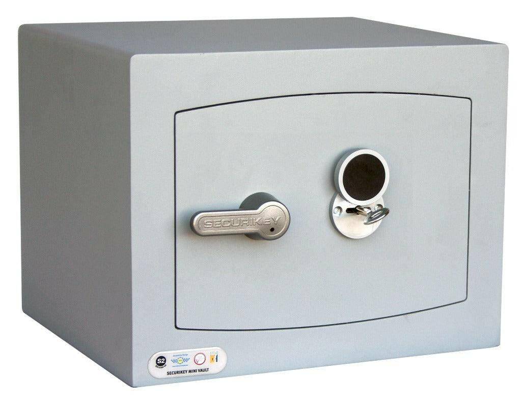 picture of the Securikey Mini Vault 1 Silver S2 Safe, 26 Litres