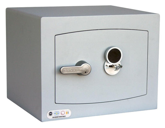 Securikey Mini Vault 1 Silver S2 Safe, 26 Litres