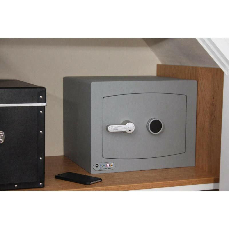 picture of the Securikey Mini Vault 1 Silver S2 Safe, 26 Litres